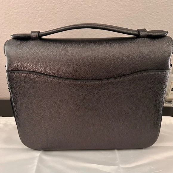 Coach Cassie Crossbody Bag Metallic Graphite - Picture 3 of 9